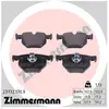Zimmermann Kit de plaquettes de frein, frein à disque pb:z 23732.170.9
