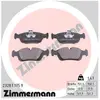 Zimmermann Kit de plaquettes de frein, frein à disque pb:z 23287.175.9