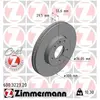 Disque de frein COAT Z 600.3223.20 Zimmermann 600.3223.20