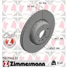 OTTO ZIMMERMANN GMBH Disques de frein pour BMW: Série 3, X3, X5, Série...