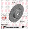 Disque de frein FORMULA F COAT Z 150.2922.32 Zimmermann 150.2922.32