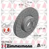 Disque de frein FORMULA F COAT Z 150.2906.32 Zimmermann 150.2906.32
