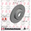 Disque de frein COAT Z 150.2946.20 Zimmermann 150.2946.20