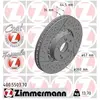 Disque de frein FORMULA Z DISQUE DE FREIN 400.5503.70 Zimmermann 400.5503.70