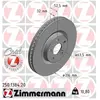 Disque de frein COAT Z 250.1384.20 Zimmermann 250.1384.20