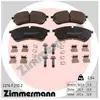 Zimmermann Kit de plaquettes de frein, frein à disque 22147.210.2
