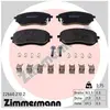 Zimmermann Kit de plaquettes de frein, frein à disque 22660.210.2