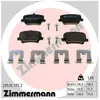 Zimmermann Kit de plaquettes de frein, frein à disque 20510.175.2