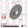 Disque de frein DISQUE DE FREIN SPORT COAT Z 440.3128.52 Zimmermann 440.3128.52