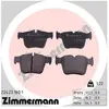 Zimmermann Kit de plaquettes de frein, frein à disque 22423.160.1
