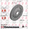 OTTO ZIMMERMANN GMBH Disques de frein pour AUDI: RS Q3 (Ref: 100.3387.70)