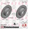 Disque de frein BLACK Z 150.3498.53 Zimmermann 150.3498.53