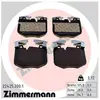 Zimmermann Kit de plaquettes de frein, frein à disque 22425.200.1