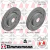 Disque de frein BLACK Z 590.2840.53 Zimmermann 590.2840.53