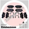 Zimmermann Kit de plaquettes de frein, frein à disque 25757.175.3