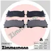 Zimmermann Kit de plaquettes de frein, frein à disque 25838.155.1