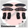 Zimmermann Kit de plaquettes de frein, frein à disque 22439.155.1