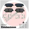 Zimmermann Kit de plaquettes de frein, frein à disque 22865.165.2