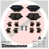 Zimmermann Kit de plaquettes de frein, frein à disque 20764.175.2