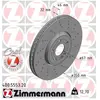 Disque de frein COAT Z 400.5553.20 Zimmermann 400.5553.20
