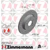 Disque de frein DISQUE DE FREIN SPORT COAT Z 250.1354.52 Zimmermann 250.1354.52