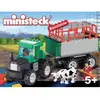 Tracteur avec remorque et vache Briques Ministeck