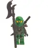 LEGO Ninjago ; Lloyd avec hallebarde et katana