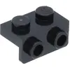 LEGO : 20x Winkelplatte Schwarz 1x2 / 1x2