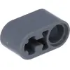 LEGO Technic : 50 Hebelarme 1x2, Pin- und Achsloch, Dunkelgrau