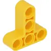 LEGO Technic : 50 pics 3x3, forme en T, 5 pics et pointes, Gelb