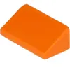 LEGO : 50x Schrägstein / Pente 1x2 30°, Orange
