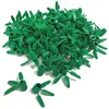 100 pièces de LEGO "Plantes vertes / feuilles de bambou" en vert.