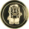 LEGO Super Mario : pièce de collection dorée (65mm)