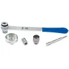 Cycplus Outil de démontage pour roue Cyclus Shimano Centerlock - Axe 20mm/15mm/12mm - Gris