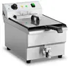 Friteuse Électrique Professionnelle Friteuse Restaurant Robinet 400V 1...