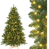 Yorbay Sapin de Noël artificiel 180cm Sapin de Nordmann avec 310 LED S...