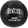 BENLEE Rocky Marciano Balle de médecine en Cuir synthétique pour Adulte Noir 5 kg