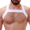 Harnais en tissu élastique MATT Blanc XL