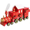 Merkloos / Sans marque Spielwerk® Calendrier de l'Avent réutilisable 'Locomotive' en bois 24 tiroirs à remplir individuel Noël décoration fêtes