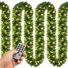 Casaria Guirlande de Noël lumineuse 5m 100 LED blanc chaud avec téléco...