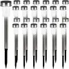 24x Lampe solaire LED Éclairage Extérieur Jardin Lumière Rechargeable ...