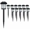 MONZANA® Set de 12 lampes solaires piquet pour jardin 8h autonomie lum...