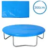 Monzana Bâche pour trampoline en PE - Housse de protection de 366cm bleu