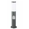 monzana Lampadaire Dahlia 48 cm Luminaire extérieur E27 avec prise - A...