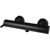 Aqvadesign robinet de douche 1/2" / rond / nouveau / noir