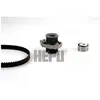 Hepu Pompe à eau + kit de courroie de distribution PK12012