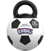 Jouet Chien - Bubimex Ballon sauteur de foot avec poignée Blanc et noir - Ø 30 cm