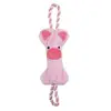 BUBIMEX Peluche avec corde, un jouet deux en un pour chien