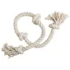 BUBIMEX Corde en coton recyclé naturel 1m