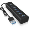Icy Box Ib-hub1700-u3 Usb 3.2 Gen 1 (3.1 Gen 1) Type-a 5000 Mbit/s Noir